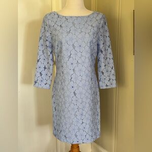DVF Sarita Lace dress sz 10 in periwinkle blue
